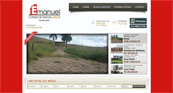Desktop Screenshot of emanuelcorretordeimoveis.com.br